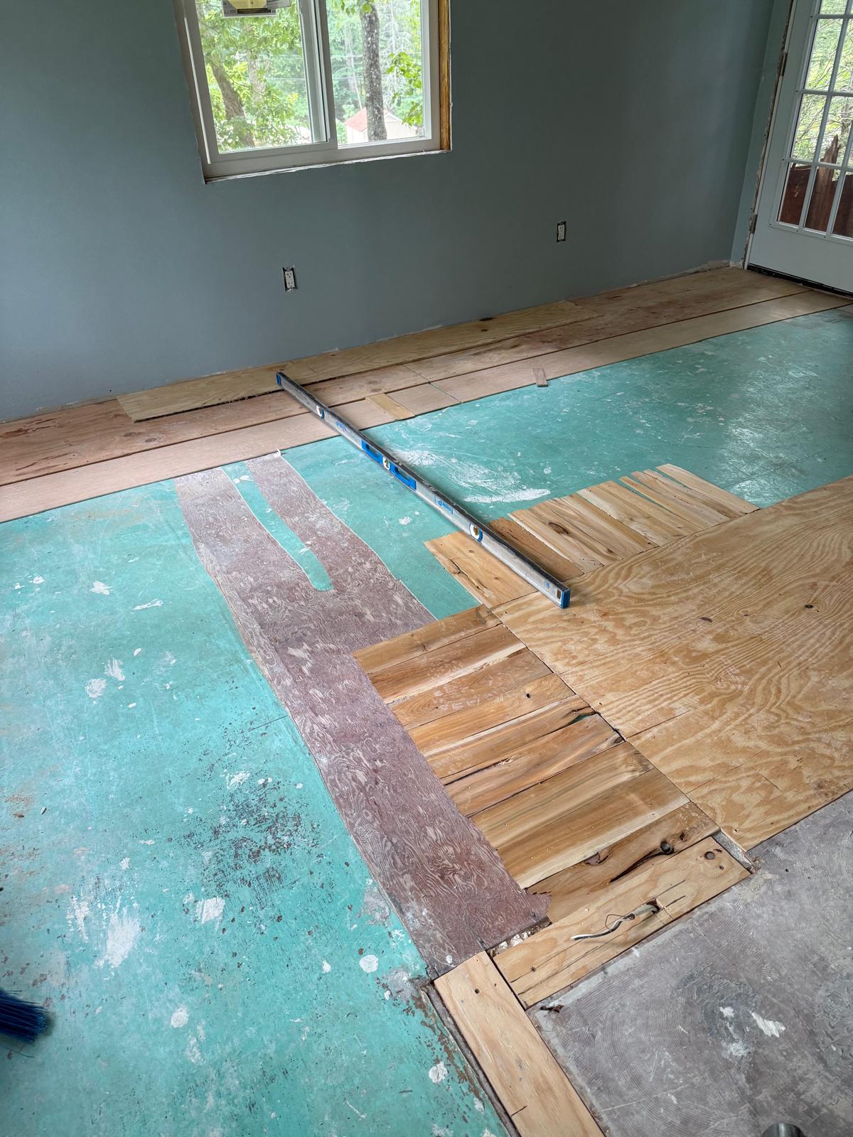 Subfloor Leveling 2