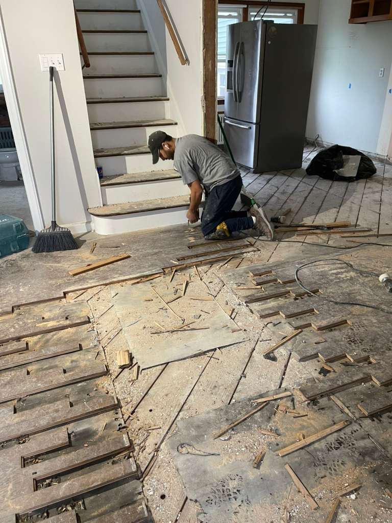 Flooring repair