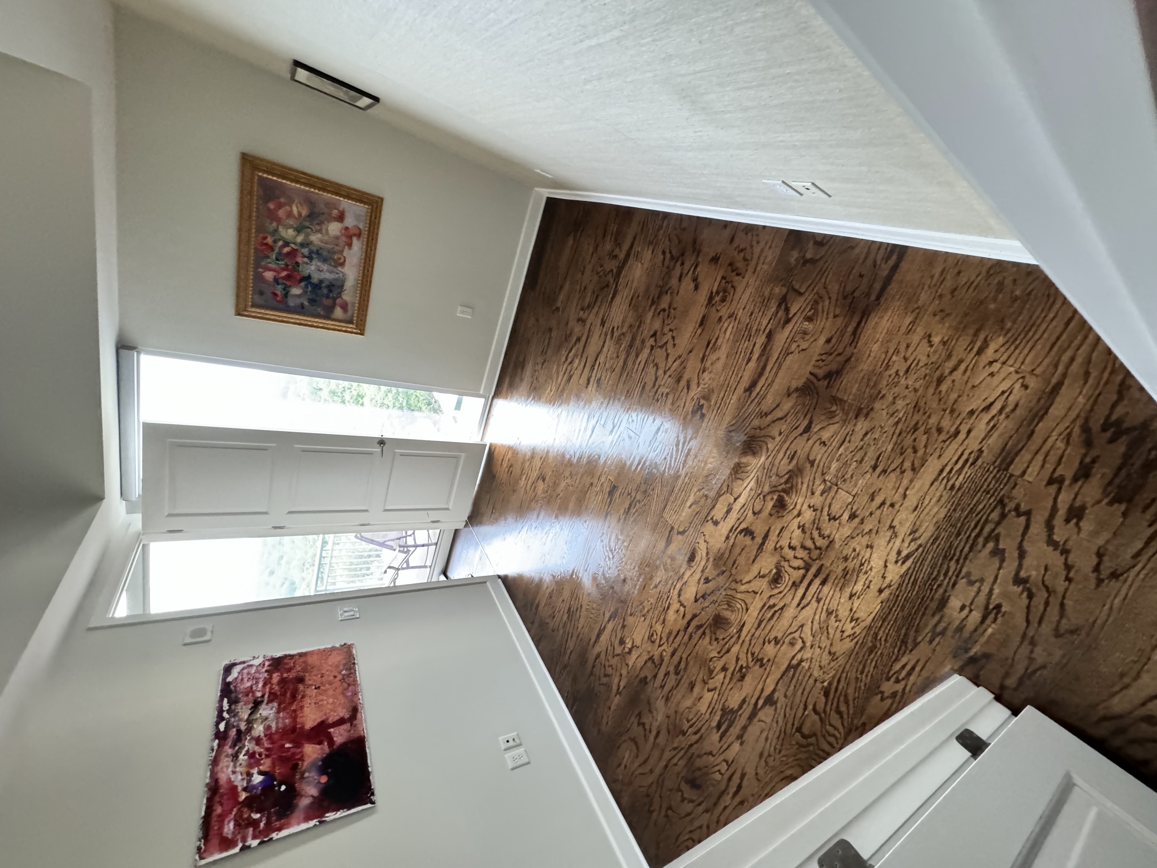 Hardwood Finishing — Room 1