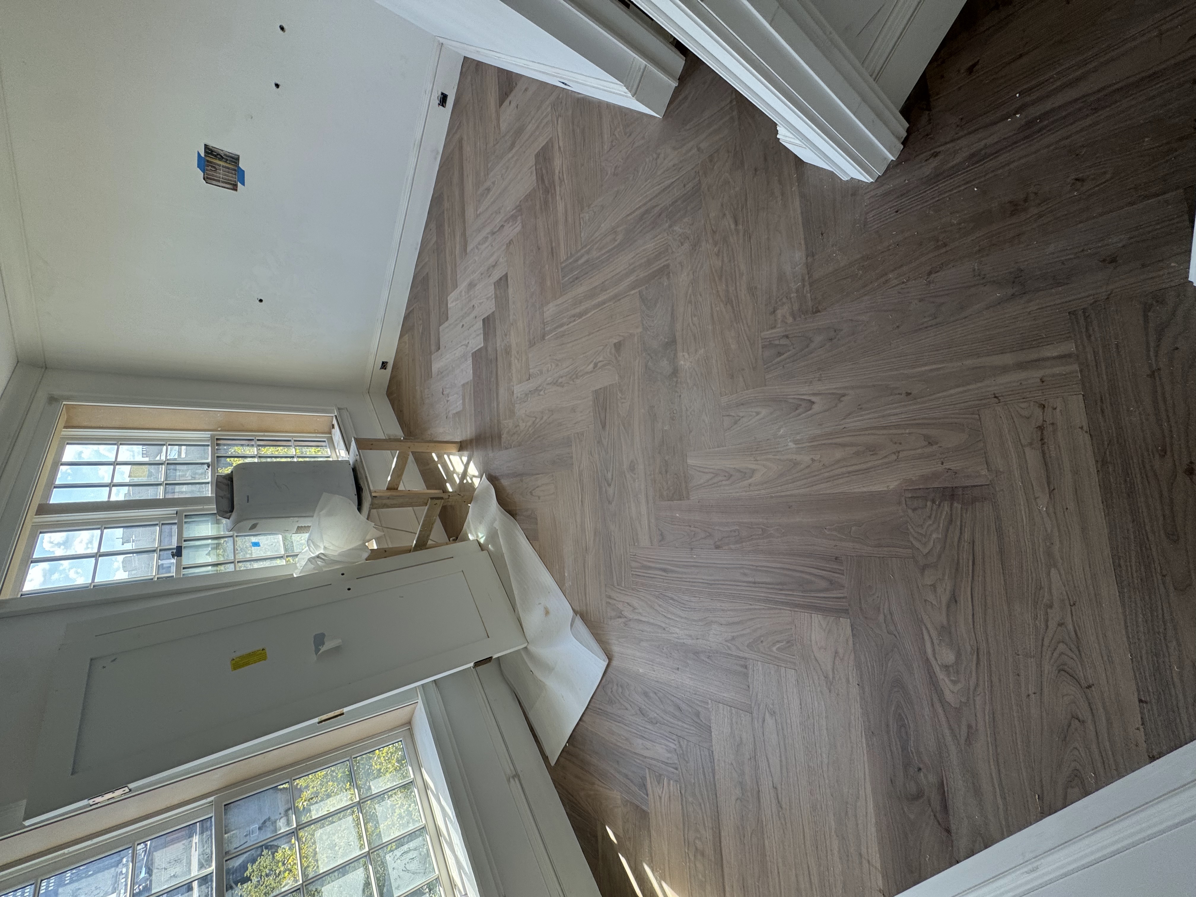 Maple Herringbone — Living Room