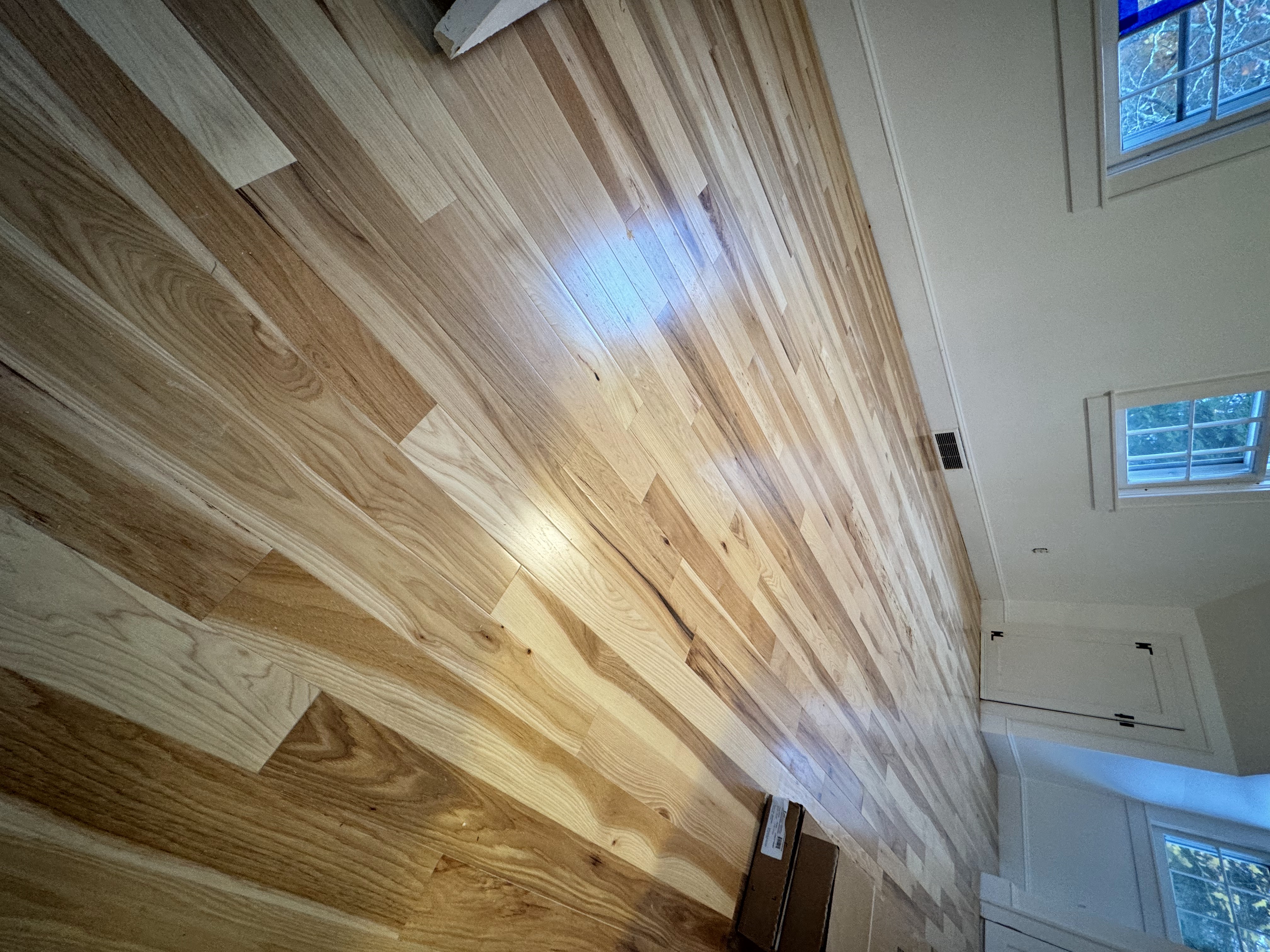 Pre-Finished Hardwood — Living Space