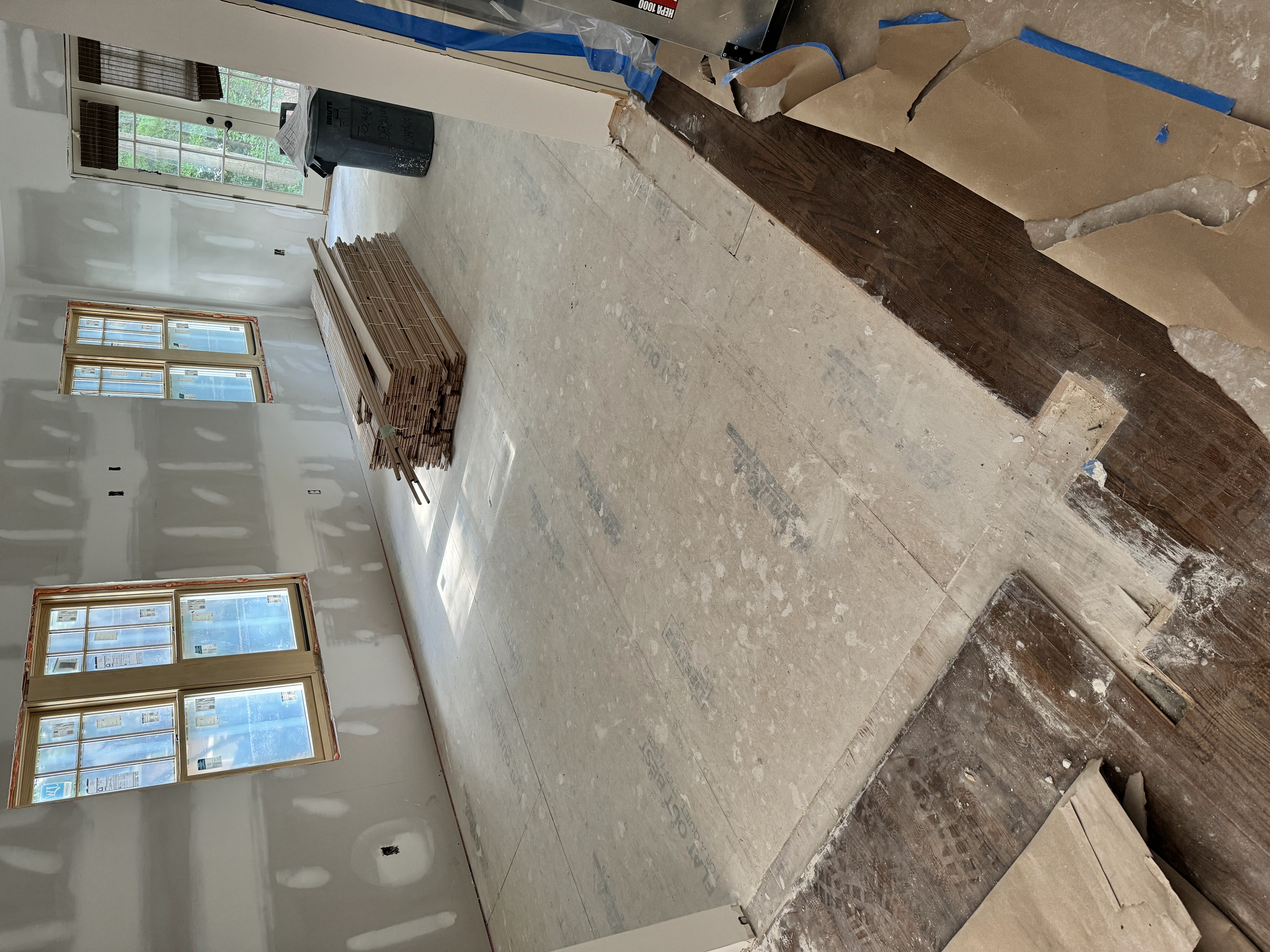Water Damage Repair — Before