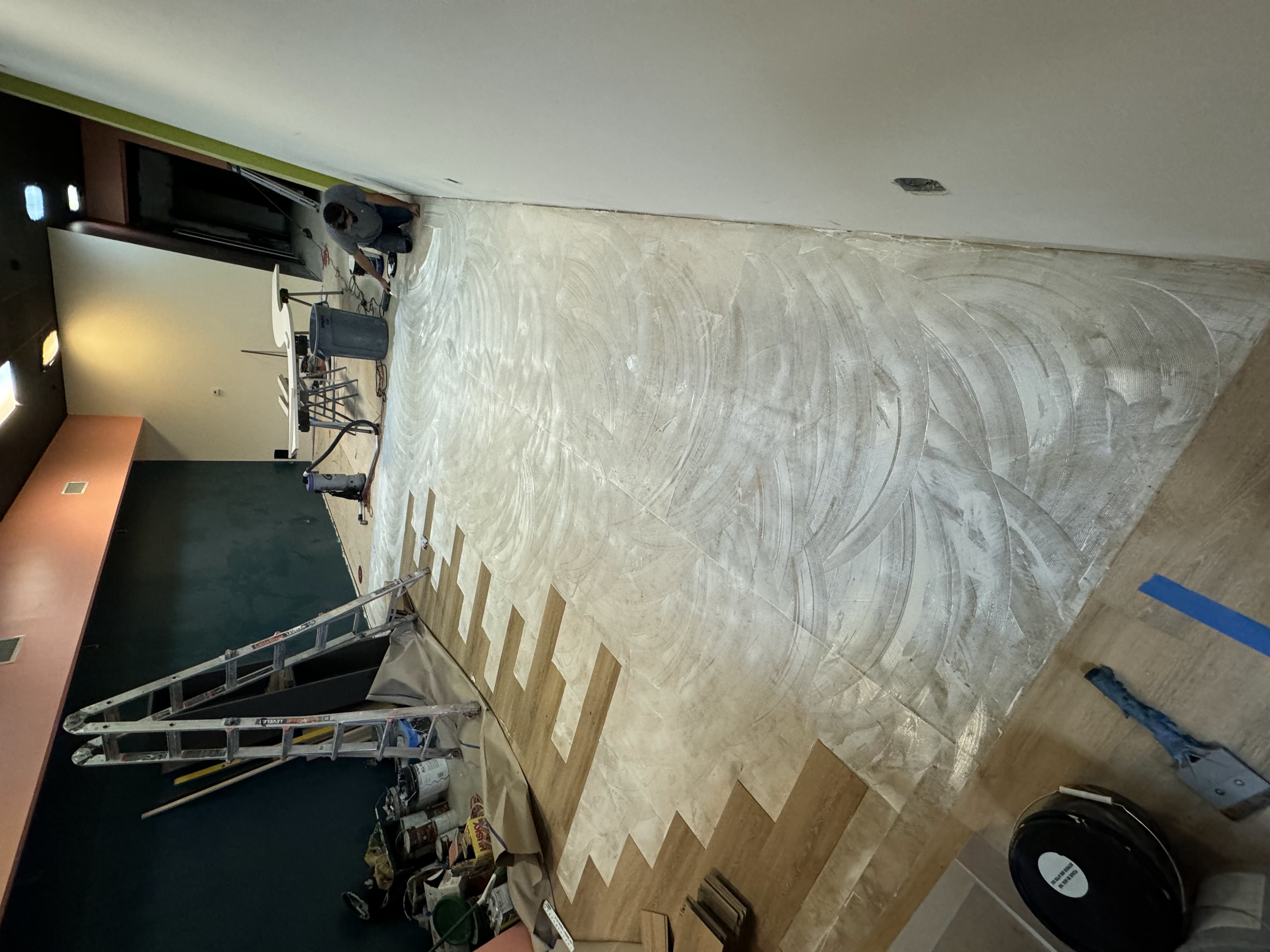 Subfloor Prep — Glue-Down Vinyl Base