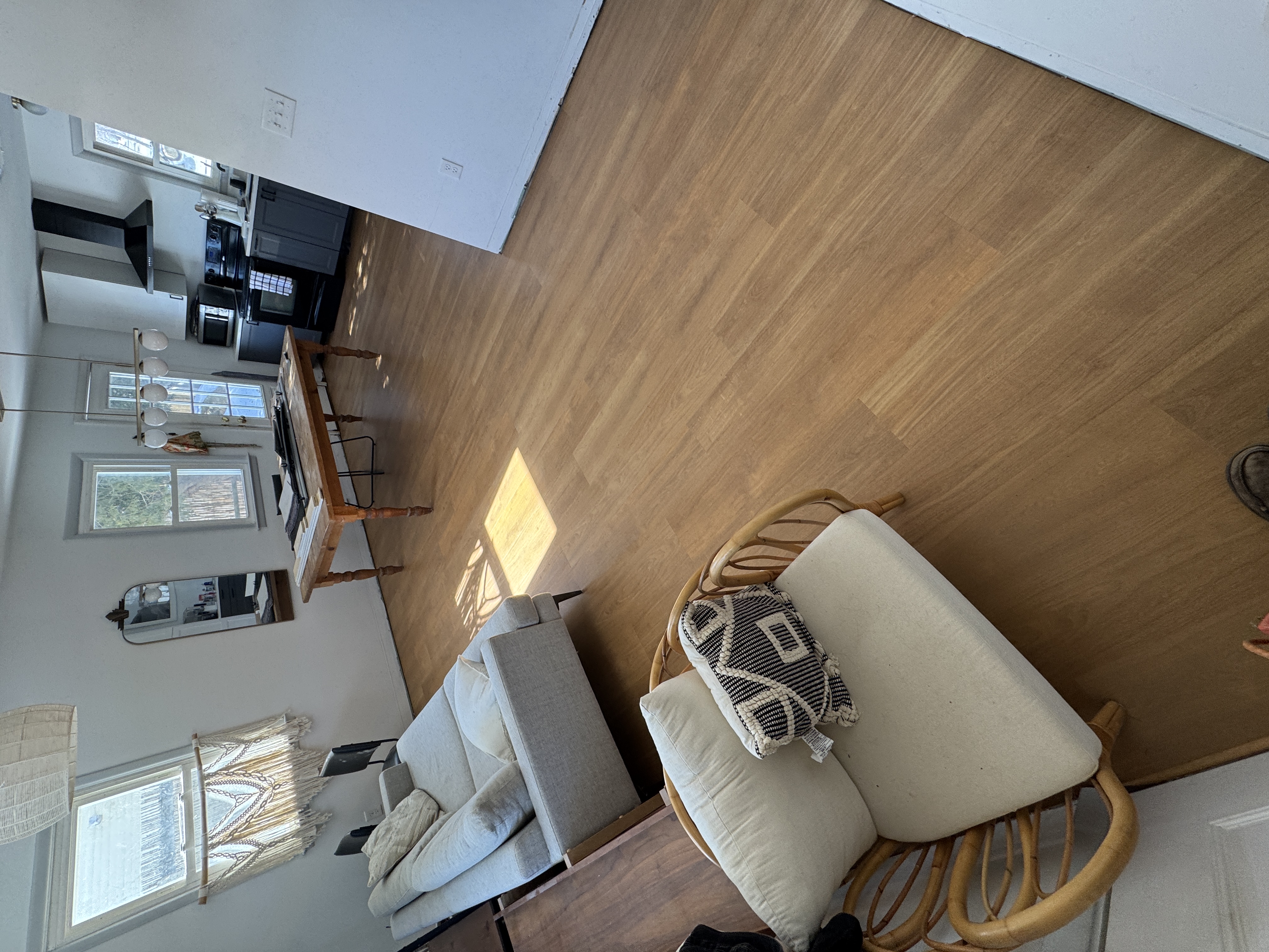 Luxury Vinyl — Kitchen Installation